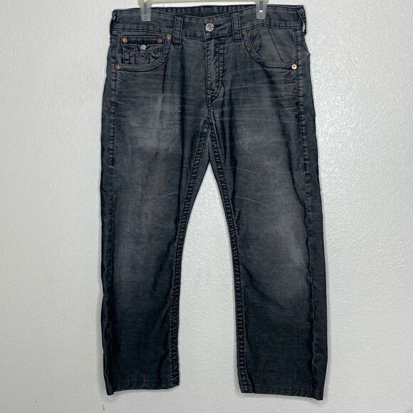 True Religion Men’s Ricky Vintage Style Stretch Jeans Size 33 x 26.5 - Picture 1 of 9